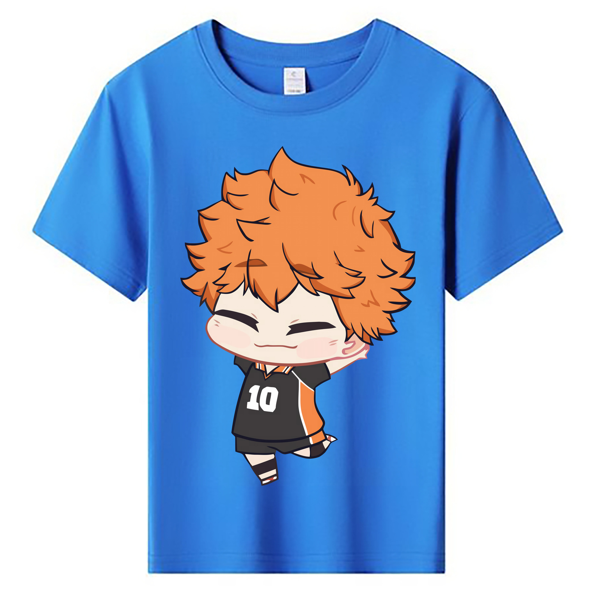 （画像用） ハイキュー!! Haikyu!! 綿100％キッズTシャツ（フロントプリント）